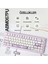 ABM067 Nebula Programlanabilir Esports Rgb Mekanik 3 Mode Kablosuz Klavye (Mor) 1