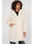 9148 Oversize Peluş Kaban - Ekru 2