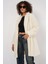9148 Oversize Peluş Kaban - Ekru 3
