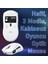 Prox Bluetooth Mouse-Kablosuz Mouse-Kablolu Şarjlı 12800 Dpı Hafif 59GR Gaming Mouse Oyuncu Mouse 5