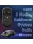 Prox Bluetooth Mouse-Kablosuz Mouse-Kablolu Şarjlı 12800 Dpı Hafif 59GR Gaming Mouse Oyuncu Mouse 4