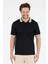 Erkek Amerikan Stil Polo Yaka T-Shirt Rahat Kesim, Yazlık Spor Tişört 5030 2