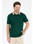 Erkek Amerikan Stil Polo Yaka T-Shirt Rahat Kesim, Yazlık Spor Tişört 5030 3