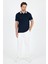 Erkek Amerikan Stil Polo Yaka T-Shirt Rahat Kesim, Yazlık Spor Tişört 5030 1