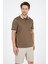 Erkek Amerikan Stil Polo Yaka T-Shirt Rahat Kesim, Yazlık Spor Tişört 5030 2