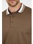 Erkek Amerikan Stil Polo Yaka T-Shirt Rahat Kesim, Yazlık Spor Tişört 5030 4