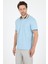 Erkek Amerikan Stil Polo Yaka T-Shirt Rahat Kesim, Yazlık Spor Tişört 5030 3