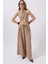 Düşük Bel Oversize Keten Pantolon 2