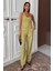 Tek Omuz Büstiyer Plazzo Pantolon Viscon Takım 10159 1