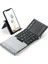Iclever Hassas Touchpadli Katlanır Bluetooth Klavye Gri 2