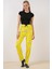 4323 Desenli Pijama Altı - Sarı 4
