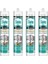 Üniversal Silikon Beyaz 280ML 4 Adet 1