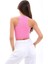 2501 Sporcu Yarım T-Shirt-Pembe 2