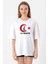 19 Mayıs 20/1 Baskılı T-Shirt - Beyaz 1