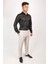 Erkek Regular Fit Normal Kesim Chino Jogger Lastikli Düz Paça Pantolon 1