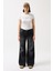 Baskılı Likralı Crop T-Shirt 3