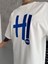 Unisex Nakış Işlemeli T-Shirt - Beyaz 5