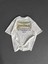 Unisex Baskılı Oversize T-Shirt - Beyaz 5