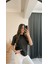 Mast Dilvin Pamuklu Basic Tshirt Siyah 4