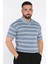 Polo Yaka Çizgili Erkek Tişört P-00017653 1