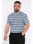 Polo Yaka Çizgili Erkek Tişört P-00017653 2