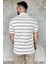 Polo Yaka Çizgili Erkek Tişört P-00017653 3