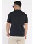 Erkek Polo Yaka Kendinden Çizgi Desenli Tişört P-00017365 3