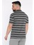 Polo Yaka Çizgili Erkek Tişört P-00017653 3