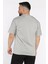 Erkek Yaka Baskılı Oversize Tişört P-00017399 3