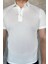 Yarım Düğmeli Polo Yaka Erkek Tişört P-00017401 4