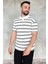 Polo Yaka Çizgili Erkek Tişört P-00017653 2