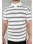 Polo Yaka Çizgili Erkek Tişört P-00017653 4