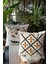 Bohem Kırlent Kılıfı 2 Adet (40X40 Cm) Sarı-Yeşil 1
