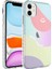 Apple iPhone 11 Kılıf Airbag Kenarlı Renkli Desenli Silikon Elegans Kapak 1
