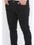 Fermuarlı Erkek Slim Fit Jean Kot Pantolon P-00015857 4