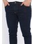 Fermuarlı Erkek Slim Fit Jean Kot Pantolon P-00015857 4