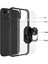 Apple iPhone 13 Mini Kılıf Anti-Shock Darbe Önleyici Renkli Kenarlar, Metal Yüzüklü Kılıf 5