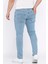 Fermuarlı Erkek Slim Fit Jean Kot Pantolon P-00015857 3