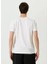 Unisex Basic Bisiklet Yaka Regular T-Shirt - Beyaz 3