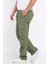 Erkek Bel Bağcıklı Kargo Cepli Pantolon P-00015054 2