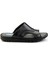 Siyah Leather Erkek Terlik E04437182503 1
