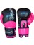 Carbon 5 Pembe Boks Eldiveni Kick Boks Muay Thai Eldiveni 3'lü Set ve Eldiven Taşıma Çantalı 3
