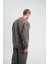 Uzun Kol Bisiklet Yaka Basic Sweatshirt - Füme 3