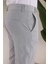 Erkek Slim Fit Likralı Bilek Boy Dilli Kumaş Pantolon 4