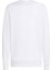 Erkek Göğüs Logo Baskılı Sweatshirt – Beyaz 2