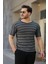 Erkek Petek Desenli Kısa Kollu T-Shirt 1