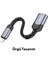 Hoco UA24 Dişi USB To Erkek iPhone Lightning Dönüştürücü 2.0 CONVERTER-(5775) - NTR9923-3663 3