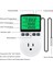 Dijital Sıcaklık Kontrol Cihazı, Arkadan Aydınlatmalı LCD Ekran Termostatı Abd Fişi (Yurt Dışından) 4