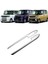 Pencere Camı Kaldırma Anahtarı Düğme Paneli Kapak Trim Sticker Gümüş (Yurt Dışından) 1