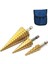 Pagoda Matkap Altıgen Saplı Düz Yuva Üç Parçalı Set (Yurt Dışından) 3